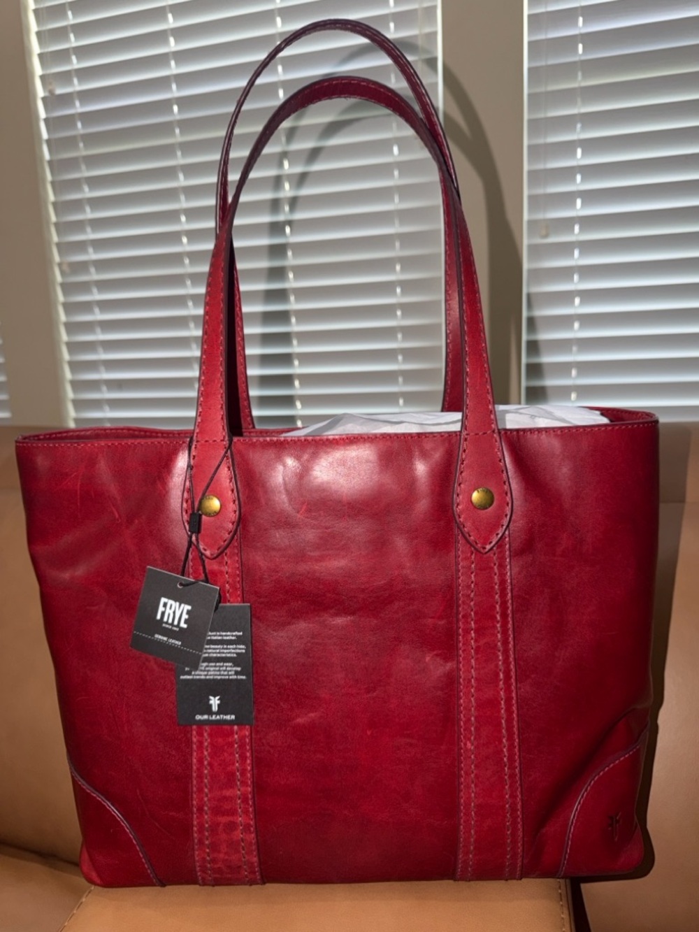 Frye Berry Lacquer Melissa Shopper